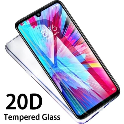 20D Protective Glass on The for Xiaomi Redmi Note 7S 7 Pro 7A Note7 Note7s Redmi7 7pro Tempered Glass My Phone Screen Protector