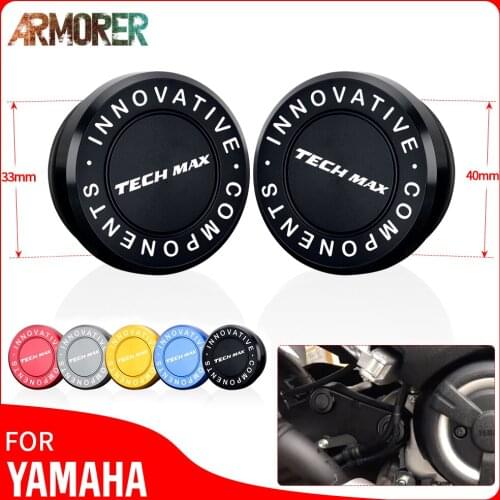 Motorcycle Accessories Frame Hole Cover Caps Plug Decorative Frame Cap For Yamaha TMAX 560 TECHMAX tech max 2020 2021 2022
