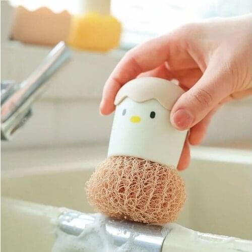 Cleaning ball kitchen tool cleaning brush dishes stove top decontamination washing pot brush scouring pad dishwashing brush