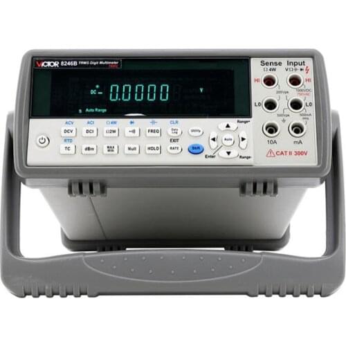 VC8246A / VC8246B Desktop Digital Multimeter 4-1/2 Bit VFD Display Autoranging Digital Multimeter Bench Top Multimeter 110V-220V