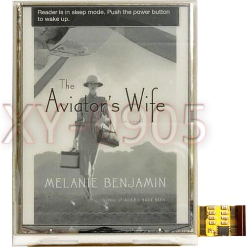 ED060XD4 100% NEW eink 6 inch LCD screen display for ebook reader no backlight and touch ritmix RBK-615 RBK615 screen is glossy