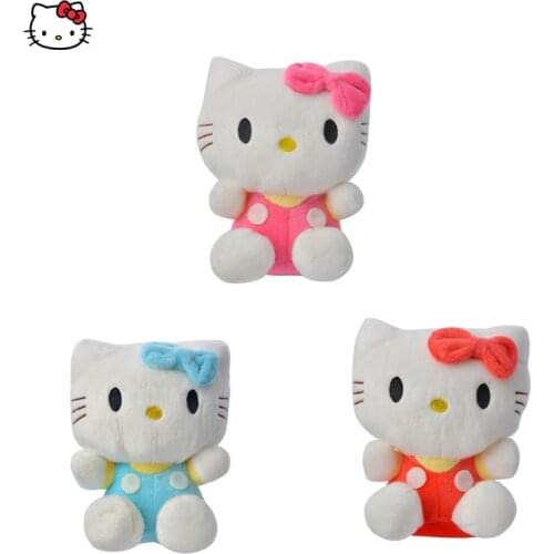 New Product Kawaii Hello KT 20Cm Red Pink Blue Exquisite Perfect Plush Doll Toys Child Pillow Christmas Gift Toy