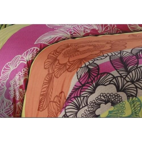 İşbir Home Nevresim Takımı- INDIAN GARDEN-%100 cotton percale duvet cover set (2 in 1 pack)