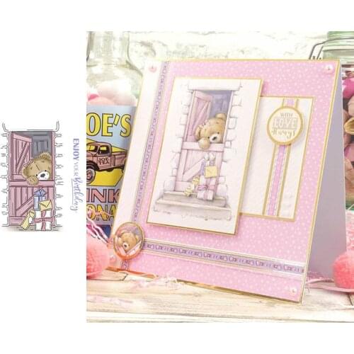 Cute Animal Little Bear Clear Stamps for Scrapbooking and Card Making Paper Craft 2020 New Transparent Silicone