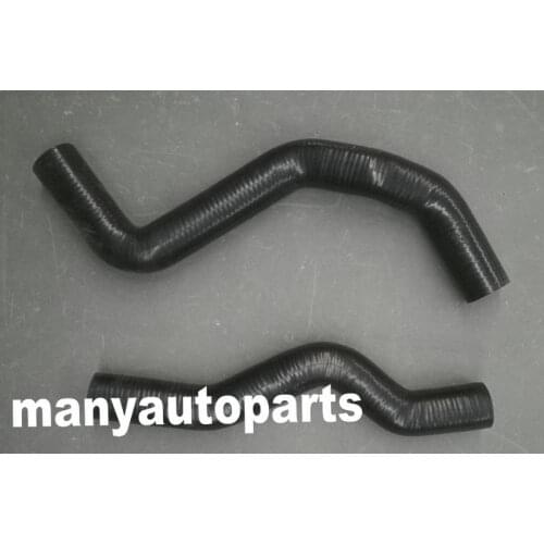 Silicone Radiator Coolant Hose FOR Mitsubishi Lancer EVO 6 VI 4G63T CP9A 1999-2001 BLACK