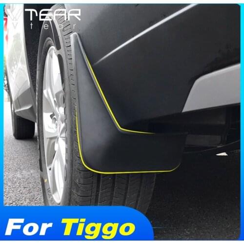 Vtear For Chery Tiggo 4 frame Anti-sputter fender flares mud flaps Trim cover car exterior styling decoration accessories parts