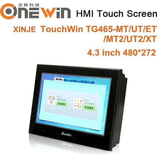 XINJE TouchWin TG465-MT TG465-UT TG465-ET TG465-MT2 TG465-UT2 TG465-XT HMI Touch Screen 4.3 inch 480*272