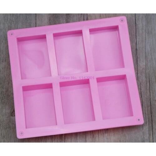 100pcs 6 Holes Silicone Baking Mold for Baking Bakeware Mold Cupcake Cake DIY Muffin Kitchen Tool