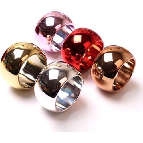12pcs/lot Hot sale multicolor napkin ring alloy napkin buckle wedding holiday party napkin ring desktop decoration supplies
