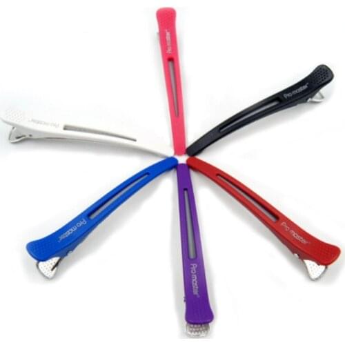 10 Pcs/lot Styling Tools Rubber Band Hair Clip Hairdressing Woman Beautiful Fashion Salon Section Pins Grip Hair Hot