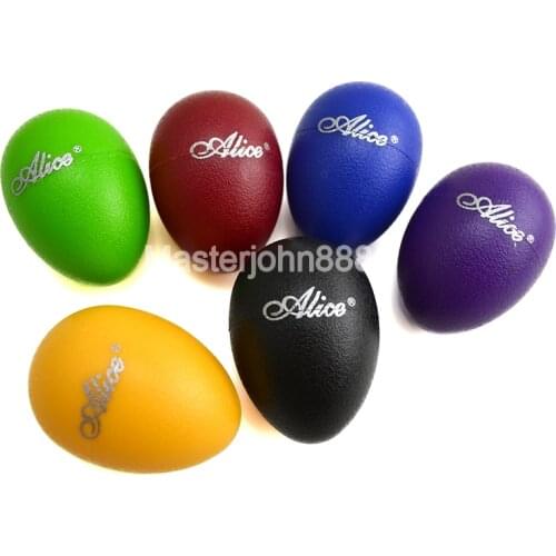 Alice A041SE Colourful Sound Eggs Shaker Maracas Percussion