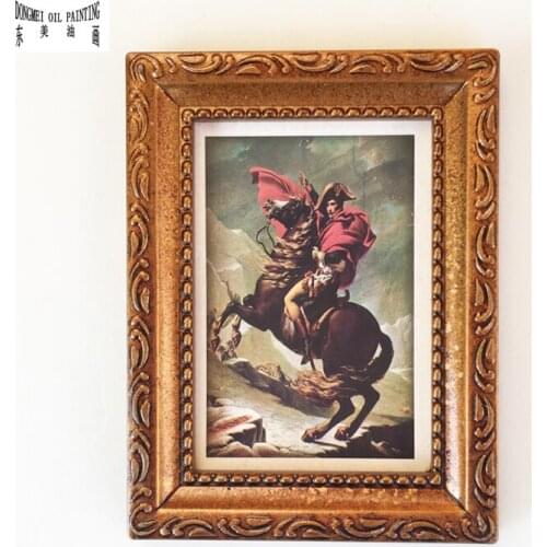 Oil Painting world famous paintings napoleon Mini on Small Thin Board Match Framework High Quality 2021030514