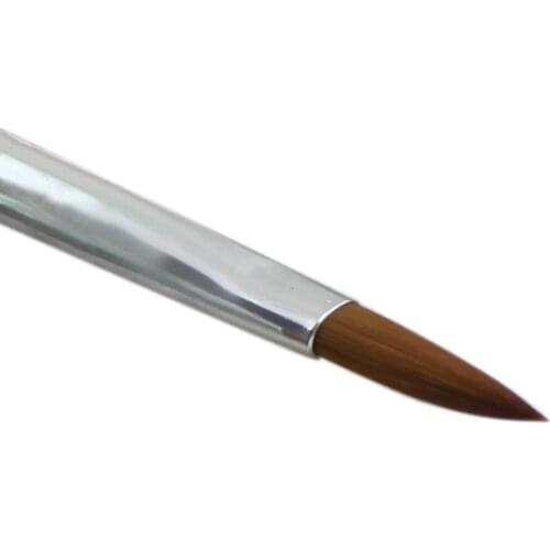 Nail Art Brush Painting Stainless Steel Detachable Lid Professional Acrylic Nail Art Brush Pen Tool