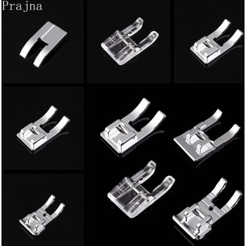 Prajna Domestic Sewing Machine Foot Presser Foot Rolled Hem Feet For Opening Embroidered Presser Foot Sewing Accessories