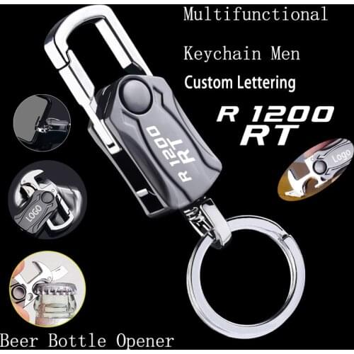 Motorcycle Key Chain Keychain Metal Multifunction Keyring For BMW R1200RT R1200 RT R 1200RT 2013-2021 Accessories