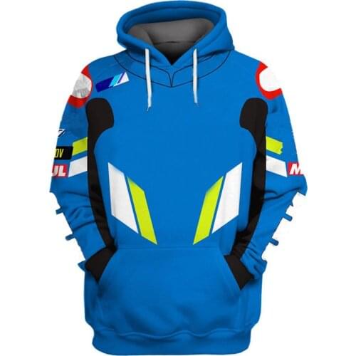 Motocross Dirt Bike Offroad Mens Cotton Hoodie For Suzuki Motorbike Motocross Racing Sweatshirt Mountain Bicycle Sweater