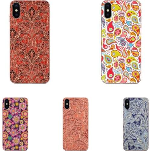 Paisley Flower Mandala Henna Pattern Hippie For Xiaomi Mi A1 A2 A3 CC9 CC9E 9T mi10 mi9 mi8 pro lite SE Soft TPU Print Case