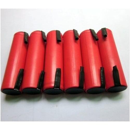 MasterFire Original Sanyo 18650 2600mah UR18650FM 3.7V Rechargeable Li-ion Battery Lithium Batteries Cell with tabs