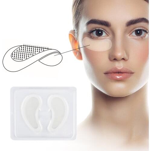 Hyaluronic Acids Microneedle Eye Patch Skin Care Whitening Moisturizing Wrinkles Fine Lines Dark Circles Removal eye Mask