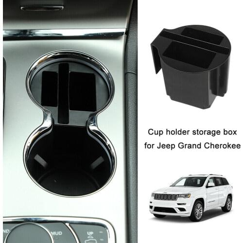 Drink-Cup Bottle Holder Center Garbage Storage Box For Jeep Grand Cherokee 2011
