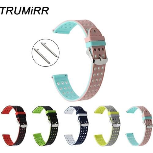 Quick Release Watch Band Silicone Rubber Wrist Strap for Seiko Casio Citizen Hamilton 17mm 18mm 19mm 20mm 21mm 22mm 23mm 24mm