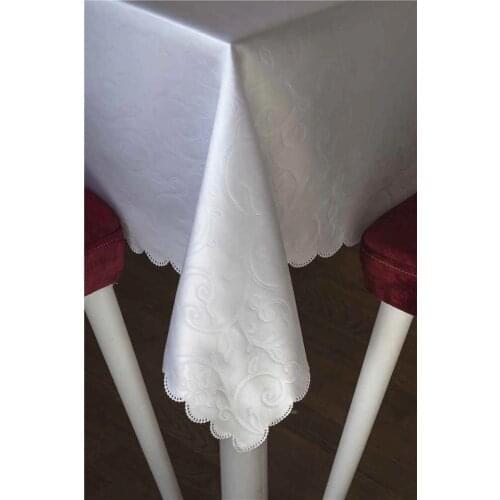 Scrub 160*220 table cloth 12 personality White Branches 440088549