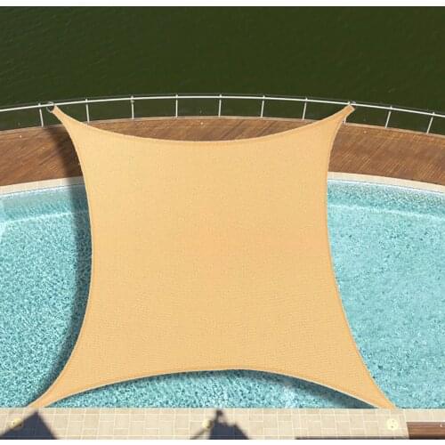 Shade Sail Awning Rectangle Outdoor Sun Shade Sail Canopy For Outdoor Garden Beach Camping Patio Pool