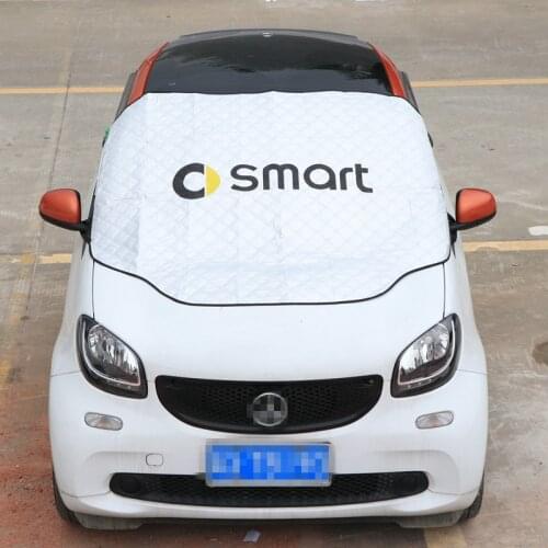 Smart Modeified Car Sunshade Windshield Front Window Sun Shade Heat Insulation Protector Decor For Smart 451 453 fortwo forfour