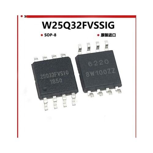 10pcs/lot W25Q32BVSSIG W25Q32 W25Q32B 25q32 W25Q32BVSIG 25Q32BVSIG W25Q32FVSSIG 25Q32FVSIG In Stock