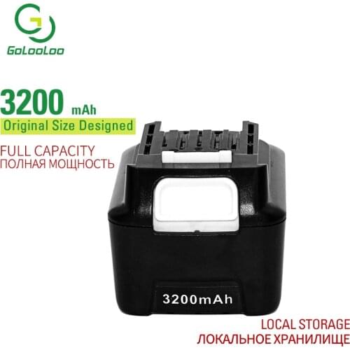 Golooloo 12v 3200mAh For Makita BL1041B Bateria Rechargeable DRILL DRIVER : DF031D DF031DWAE DF031DZ DF032DZ DF032DSAJ DF331D