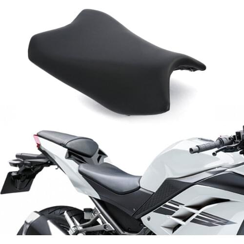 Black Front Driver Seat Fit For Kawasaki Ninja300 EX300 2013-2017 14 15 16