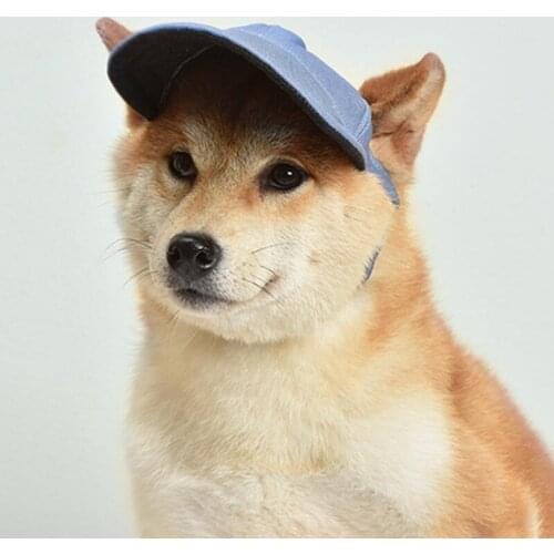 Pet Dog Cat Cap Breathable Summer Sun Hat Small Dog Sunscreen Outdoor Accessories Puppy Sports Cap