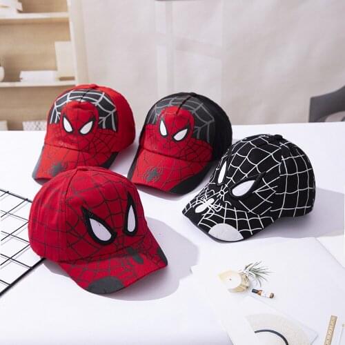 Superhero Animation Cap Baseball Cap Outdoor Cartoon Sun Visor Hat for Children