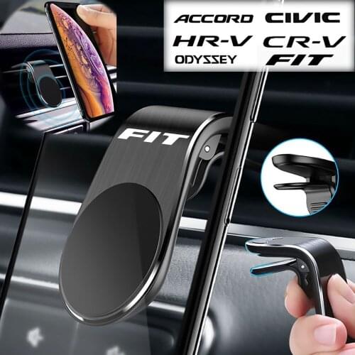 Creative Magnetic Car Air Outlet Magnetic Mobile Phone Holder Magnet Air Outlet For Honda FIT Accessories