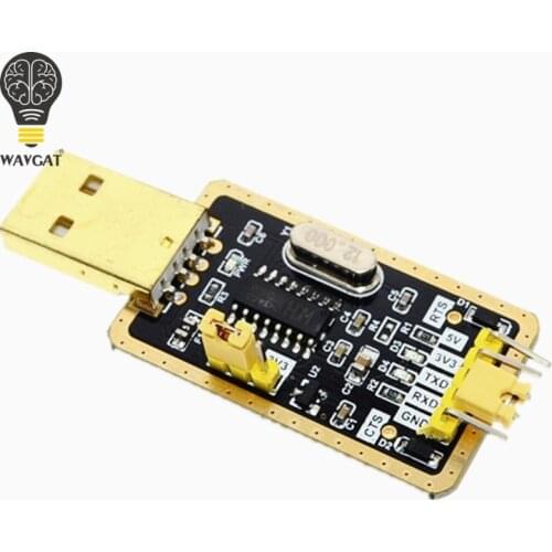 CH340 module instead of PL2303 , CH340G RS232 to TTL module upgrade USB to serial port in nine Brush small plates