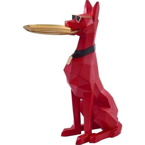 73cm 56cm Bluetooth audio Nordic living room dog elephant table speaker floor statue sculpture ornament home decor creative gift