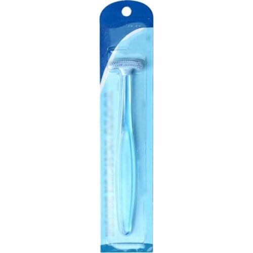 1070 1 pc Soft Tongue Brush Cleaning the Surface of Tongue Oral Cleaning Brushes Tongue Scraper Cleaner