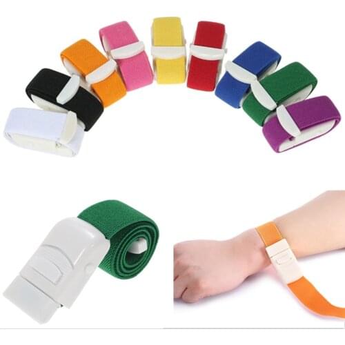 Outdoor Latex wire Colorful Emergency Quick Release Nurse Medical Supplies Buckle Tourniquet Bandage