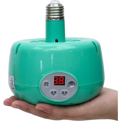 Newest LED Heating Lamp Farm Animal Warm Light For Chicken Piglet Pet Thermostatic Temperature Controller Heater For Incubator