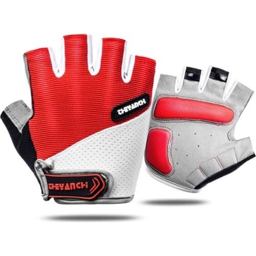 Men Women Cycling Half Finger Gloves Outdoor Anti-slip Anti-sweat Breathable Fitness Gym Workout Sports Gloves MTB Bicycle Glove