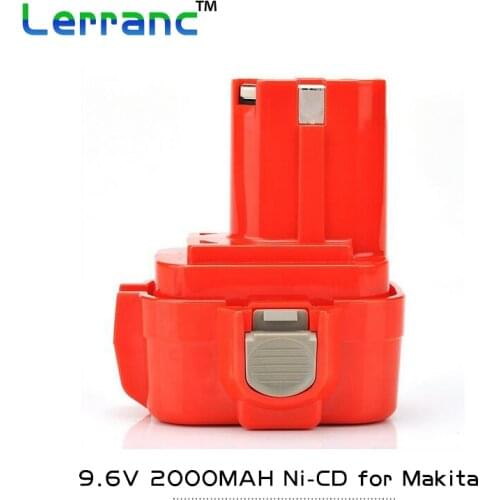 9.6V 2000MAH Ni-CD Cordless tools Rechargeable Replacement battery for Makita 9122/9120/9100/9101/9134/9135A/DA392D/192595-8