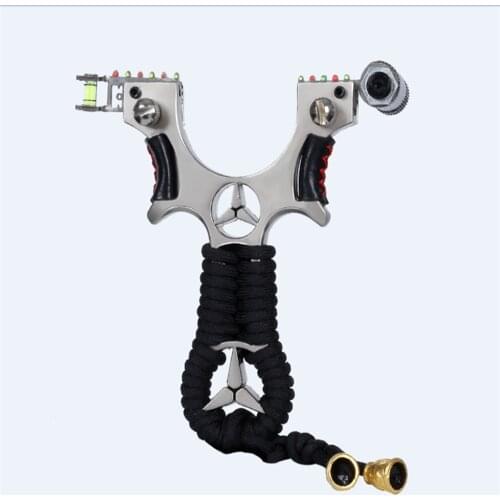 New Resin Slingshot Laser Infrared Level Meter Screw Spring Fast Pressure Design Suitable for Novice Slingshot Outdoor Shooting