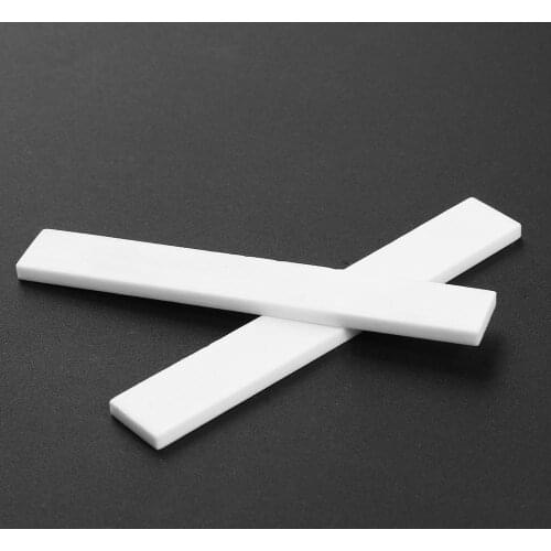 2pcs/Lot Buffalo Bone Guitar Bridge Saddle Blank Replacement Parts for Classical Acoustic Guitar Parts & Accessories,80*3*12mm