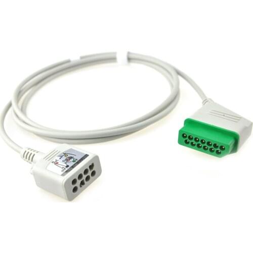 Compatible ECG accessories for Nihon Kohden 3/6 lead ECG trunk cable,AHA/IEC
