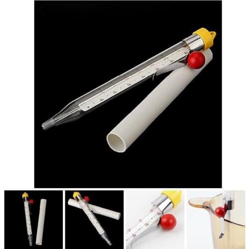 Hot Food-safe Kitchen Temperature Read Stick Thermometer Cooking Jam Sugar Candy Household Thermometers Household Merchandises