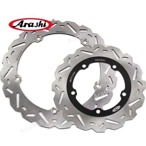 Arashi 1 Set Front Rear Brake Disc For HONDA INTEGRA 750 2014 2015 2016 2017 2018 Motorcycle CNC Brake Rotors Disk 2014-2018