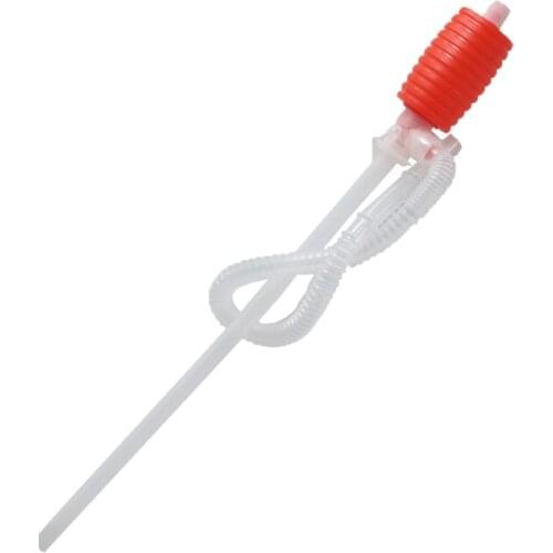 1 Pcs Pump Transfer Hand Fuel Oil Sucker Liquid Truck Diesel Manual Siphon Suction Water Liquid Pump Car Hand Oil Gas Syphon