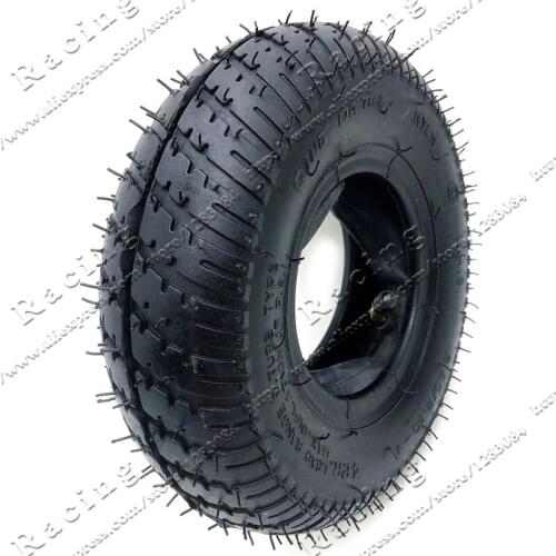 2.80/2.50-4Tire with Inner Tube 2.80/2.50-4 fits Gas / Electric Scooter ATV Elderly Mobility Scooter Motorcycles bikecle