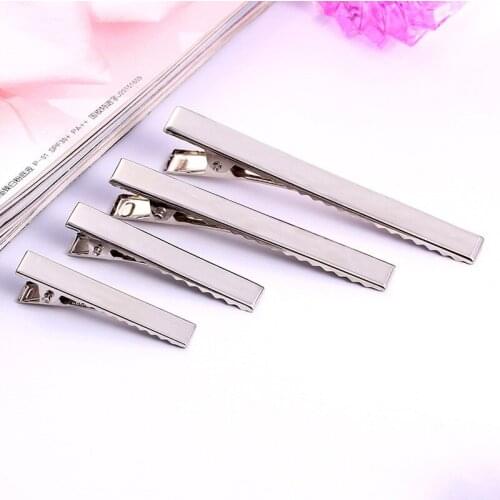 50Pcs / Set New Korean Metal Duckbill ClipEuropean And American Fashion Fringe Hair Accessories