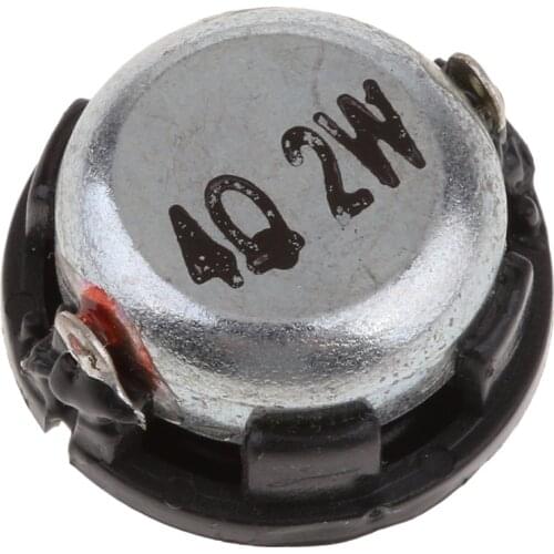 23mm 2W Stereo Audio Speaker 1inch 4Ohm Full-range DIY Loudspeaker